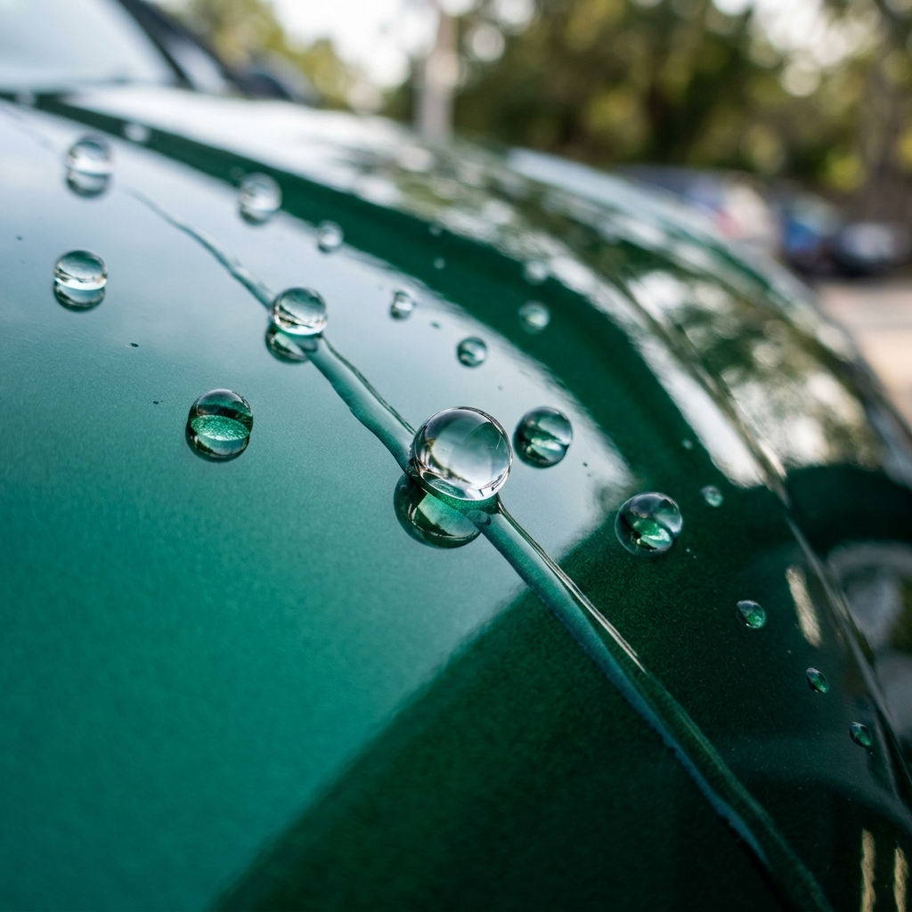 Hydrophobic water test